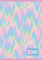 Opakowanie Zeszyt A5 32k linia podwójna dwukolorowa II ST.RIGHT pakiet 15 sztuk