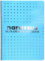 Zeszyt A5 56k kropki błękitny pakiet 6 sztuk. Wydawca: Narcissus. SmakLiter.pl Opakowanie Zeszyt A5 56k kropki błękitny pakiet 6 sztuk