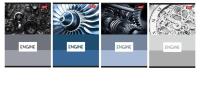 Opakowanie Zeszyt A5/60K krata Engine (10szt)
