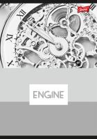 Opakowanie Zeszyt A5 60K krata ENGINE PAKIET 10 SZTUK