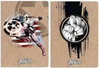 Opakowanie Zeszyt A5/60K kratka Kraft Liner Avengers (5szt)