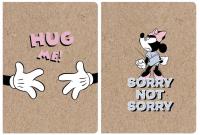 Opakowanie Zeszyt A5/60K kratka Kraft Liner Minnie (5szt)