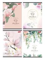 Opakowanie Zeszyt A5/60K kratka Romantic Garden (10szt)