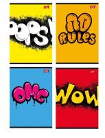 Opakowanie Zeszyt A5/60K kratka Street Art (10szt)