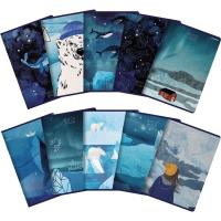 Opakowanie Zeszyt A5/60K kratka Winter Sailor (10szt)