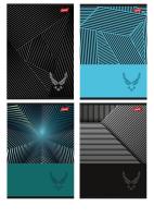 Opakowanie Zeszyt A5/60K linia Optical Illusion (10szt)