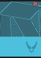 Opakowanie Zeszyt A5 60K linia OPTICAL ILLUSION PAKIET 10 SZTUK