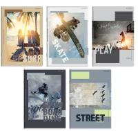 Zeszyt A5/60K linia Poster (10szt) TOP2000. Wydawca: Top 2000. SmakLiter.pl Opakowanie Zeszyt A5/60K linia Poster (10szt) TOP2000