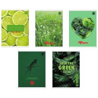 Zeszyt A5/80K kratka Think Green (5szt). Wydawca: Ziemia Obiecana. SmakLiter.pl Opakowanie Zeszyt A5/80K kratka Think Green (5szt)