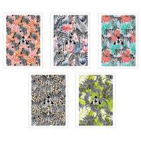 Zeszyt A5/80K kratka Zebras (10szt). Wydawca: Ziemia Obiecana. SmakLiter.pl Opakowanie Zeszyt A5/80K kratka Zebras (10szt)