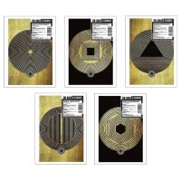 Opakowanie Zeszyt A5/96K kratka Gold Rush (10szt)