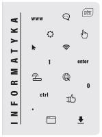 Opakowanie Zeszyt A5 Informatyka w kratkę 60 kartek 10 sztuk