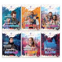 Opakowanie Zeszyt A5 Kleks pakiet 10 szt. linia