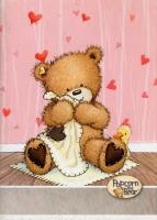 Zeszyt A5 Popcorn The Bear w kratkę 80 kartek. Wydawca: Eurocom. SmakLiter.pl Opakowanie Zeszyt A5 Popcorn The Bear w kratkę 80 kartek