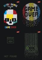 Opakowanie Zeszyt  A5 w kratkę 60 kartek GAMER 10 sztuk mix