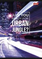 Opakowanie Zeszyt A5 w linie 60 kartek Urban Jungle 10 sztuk mix