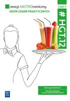 Zeszyt GASTROnomiczny. Zbiór zadań... cz.2. Autor: Joanna Duda, Sebastian Krzywda. SmakLiter.pl Okładka książki Zeszyt GASTROnomiczny. Zbiór zadań... cz.2