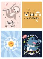 Zeszyt GIMBOO A5 w 3 linie 16 kartek mix. Wydawca: PBS Connect Polska. SmakLiter.pl Opakowanie Zeszyt GIMBOO A5 w 3 linie 16 kartek mix