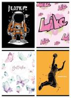 Opakowanie Zeszyt GIMBOO A5 w linie 32 kartki mix