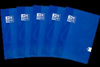 Opakowanie ZESZYT OXFORD ESSE A4 60K 90G KR MA NIEBIESKI kratka z marginesem PAKIET 5 SZTUK