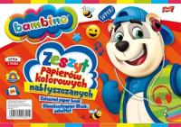 Opakowanie Zeszyt papierów kolorowych nabłyszczany A4 BAMBINO