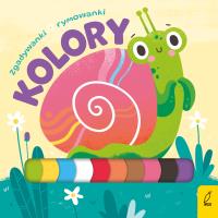 Zgadywanki, rymowanki. Kolory. Autor: Patrycja Wojtkowiak-Skóra. SmakLiter.pl Okładka książki Zgadywanki, rymowanki. Kolory