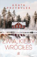 Zima, kiedy wróciłeś. Autor: Agata Przybyłek. SmakLiter.pl Okładka książki Zima, kiedy wróciłeś