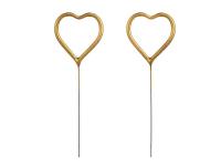 Opakowanie Zimne ognie serce złote 2szt