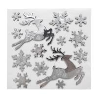Opakowanie Zimowa dekoracja samoprzylepna