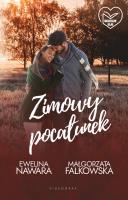 Zimowy pocałunek. Autor: Nawara Ewelina & Falkowska  Małgorzata. SmakLiter.pl Okładka książki Zimowy pocałunek