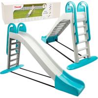 Zjeżdżalnia duża biało-zielona 243cm. Wydawca: Doloni. SmakLiter.pl Opakowanie Zjeżdżalnia duża biało-zielona 243cm