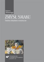 Okładka książki Zmysł smaku. Studium leksykalno-semantyczne