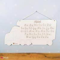 Opakowanie Znam swój alfabet - tablica drewniana Tir