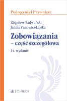 Zobowiązania - część szczegółowa wyd.14/2022. Autor: Opracowanie zbiorowe. SmakLiter.pl Okładka książki Zobowiązania - część szczegółowa wyd.14/2022