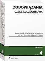 Zobowiązania. Część szczegółowa. Autor: Brzozowski Adam, Jastrzębski Jacek, Kaliński Maciej, Skowrońska-Bocian Elżbieta, Kocot Wojciech. SmakLiter.pl Okładka książki Zobowiązania. Część szczegółowa