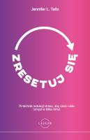 Zresetuj się. Autor: Taitz PsyD Jennifer L. ABPP. SmakLiter.pl Okładka książki Zresetuj się