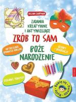 Zrób to sam. Boże Narodzenie. Zadania kreatywne. Autor: Chapman Gillian. SmakLiter.pl Okładka książki Zrób to sam. Boże Narodzenie. Zadania kreatywne