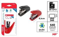 Zszywacz duży 60% mniej wysiłku 24/6 + zszywki MIX. Wydawca: MP Main Paper. SmakLiter.pl Opakowanie Zszywacz duży 60% mniej wysiłku 24/6 + zszywki MIX