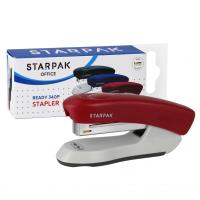 Zszywacz Ready STK-340 P bordowy. Wydawca: Starpak. SmakLiter.pl Opakowanie Zszywacz Ready STK-340 P bordowy