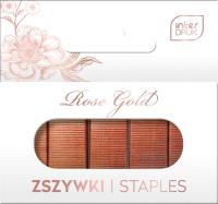 Zszywki 24/6 1000szt Rose Gold. Wydawca: INTERDRUK. SmakLiter.pl Opakowanie Zszywki 24/6 1000szt Rose Gold