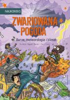 Zwariowana pogoda – burze, meteorologia i klimat. Autor: MK Reed. SmakLiter.pl Okładka książki Zwariowana pogoda – burze, meteorologia i klimat