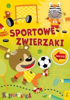 Okładka książki Zwierzaki rozrabiaki. Sportowe zwierzaki
