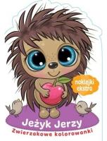 Zwierzakowe kolorowanki. Jeżyk Jerzy. Autor:   Praca zbiorowa. SmakLiter.pl Okładka książki Zwierzakowe kolorowanki. Jeżyk Jerzy