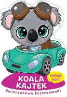 Okładka książki Zwierzakowe kolorowanki. Koala Kajtek