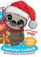 Zwierzakowe kolorowanki Leniwiec Ludwik. Autor:   Praca zbiorowa. SmakLiter.pl Okładka książki Zwierzakowe kolorowanki Leniwiec Ludwik