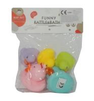 Opakowanie Zwierzątka piszczki do kąpieli 5szt