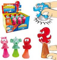 Opakowanie Zwierzątka skaczące świecące MIX