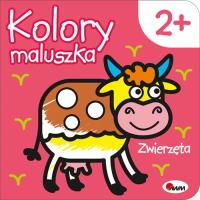 Zwierzęta. Kolory maluszka. Autor: Piotr Kozera. SmakLiter.pl Okładka książki Zwierzęta. Kolory maluszka