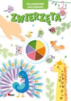 Okładka książki Zwierzęta. Paluszkowe malowanie