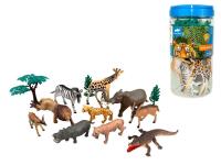 Opakowanie Zwierzęta Safari 13szt